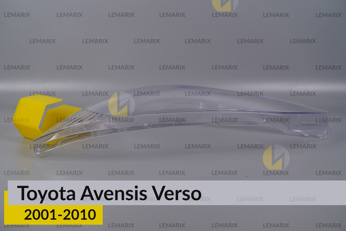 Скло фари Toyota Avensis Verso (2001-2010) ліве
