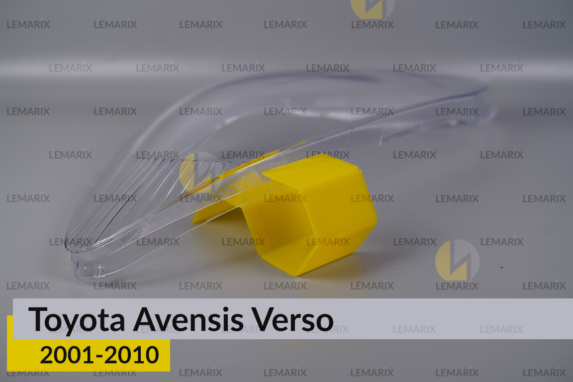 Скло фари Toyota Avensis Verso (2001-2010) ліве