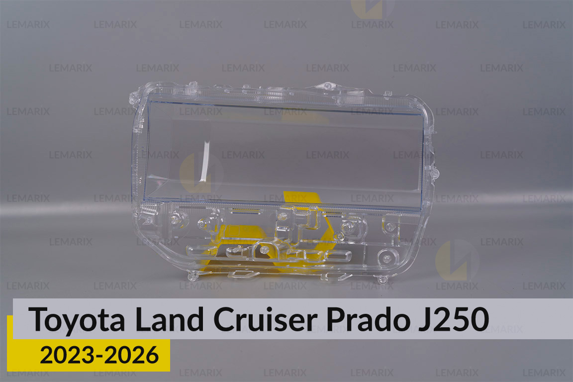 Стекло фары Toyota Land Cruiser Prado J250 (2023-2026) левое