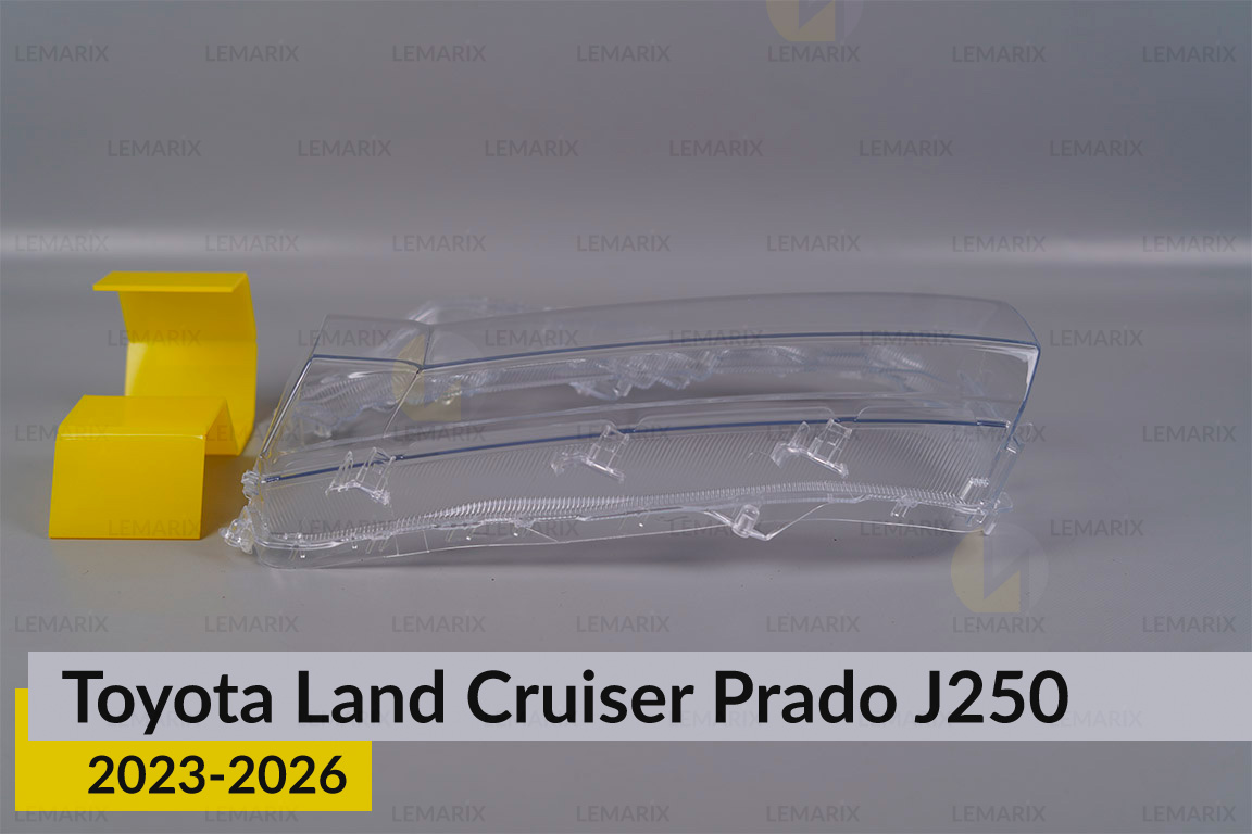 Стекло фары Toyota Land Cruiser Prado J250 (2023-2026) левое