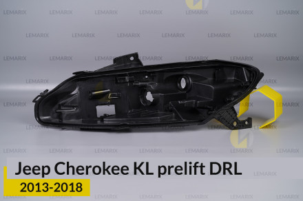 Корпус дневного ходового огня (корпус ДХО) Jeep Cherokee KL (2013-2018) дорест левый