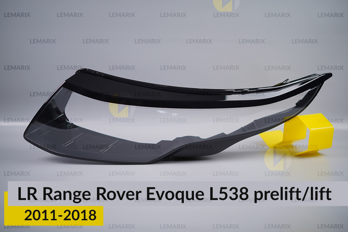 Скло фари Land Rover Range Rover Evoque L538 (2011-2018) дорест/рест ліве