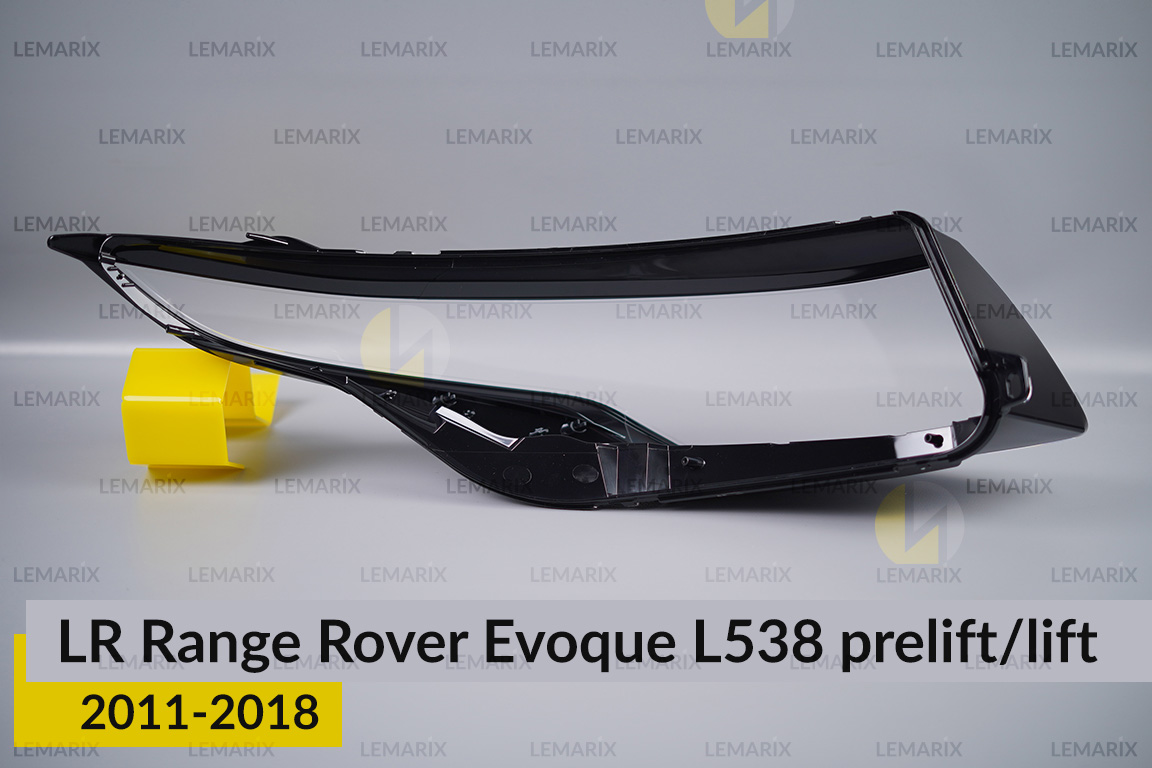 Скло фари Land Rover Range Rover Evoque L538 (2011-2018) дорест/рест ліве