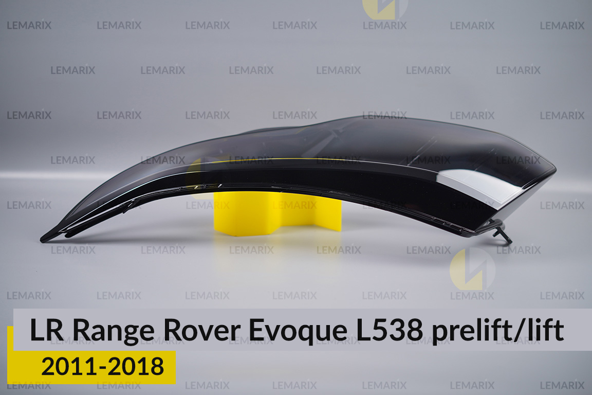 Скло фари Land Rover Range Rover Evoque L538 (2011-2018) дорест/рест ліве