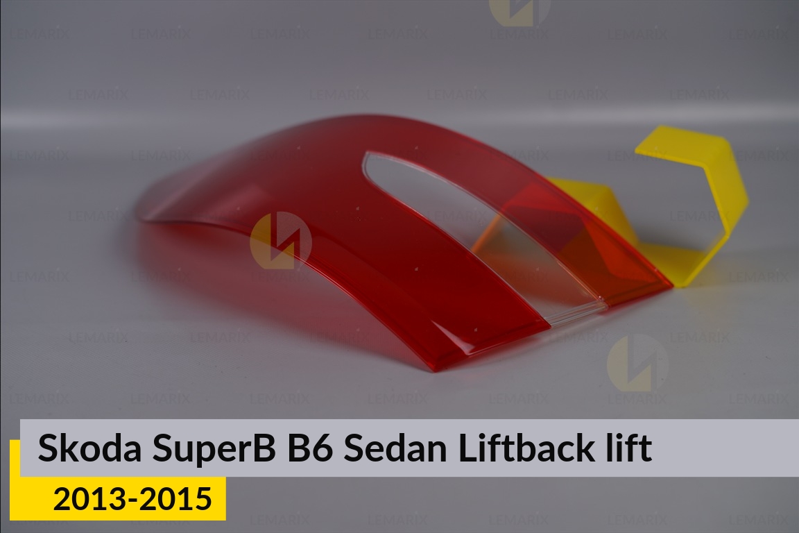 Стекло заднего фонаря внешнее в крыле Skoda SuperB B6 Sedan Liftback (2013-2015) рест правое