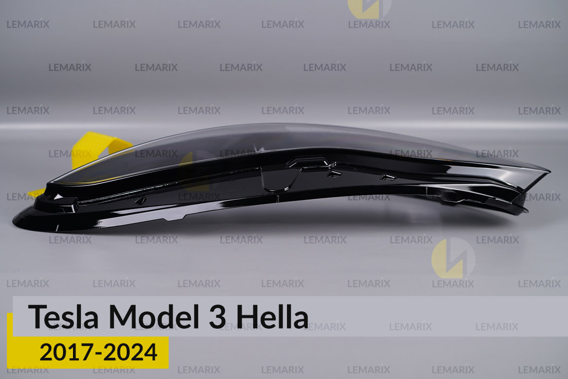 Скло фари Tesla Model 3 Hella (2017-2023) ліве