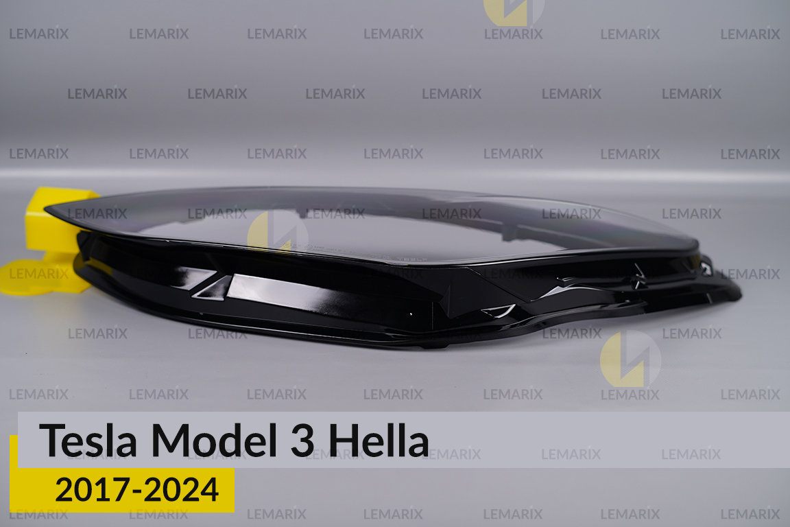 Скло фари Tesla Model 3 Hella (2017-2023) ліве