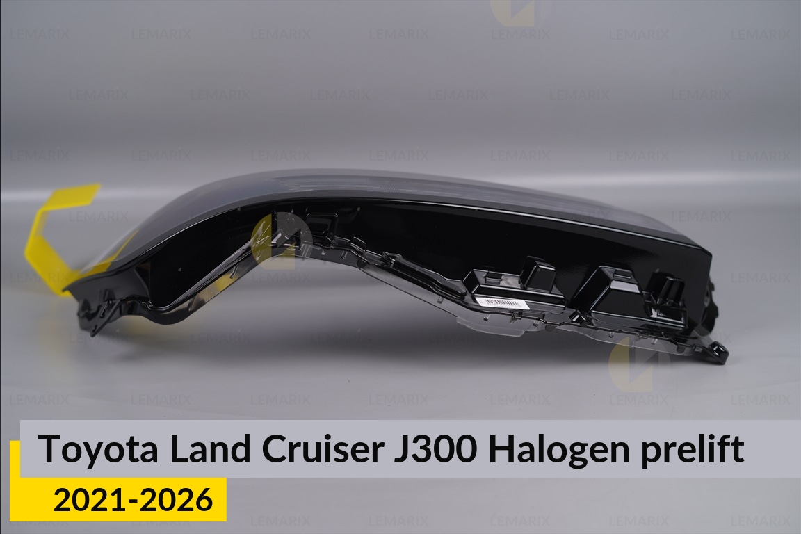 Скло фари Toyota Land Cruiser J300 Halogen (2021-2026) дорест праве