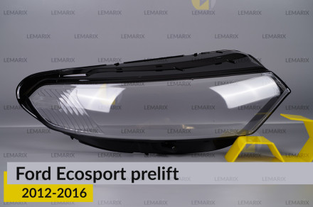 Скло фари Ford Ecosport (2012-2016) дорест праве