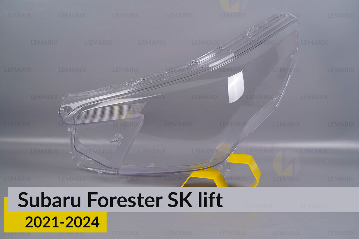 Стекло фары Subaru Forester SK (2021-2024) рест левое
