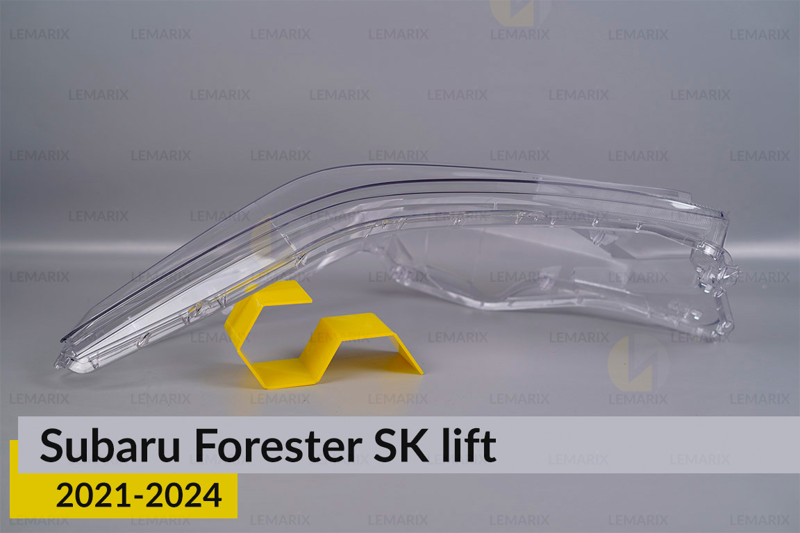 Стекло фары Subaru Forester SK (2021-2024) рест левое