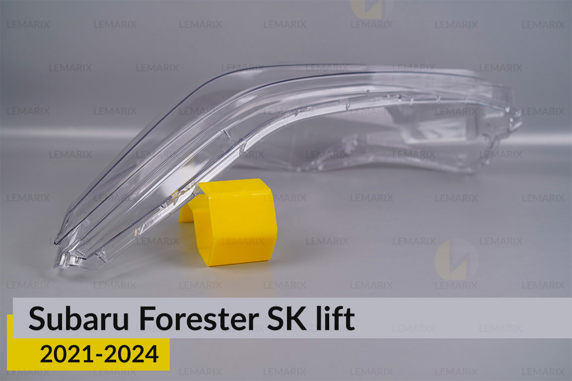 Стекло фары Subaru Forester SK (2021-2024) рест левое