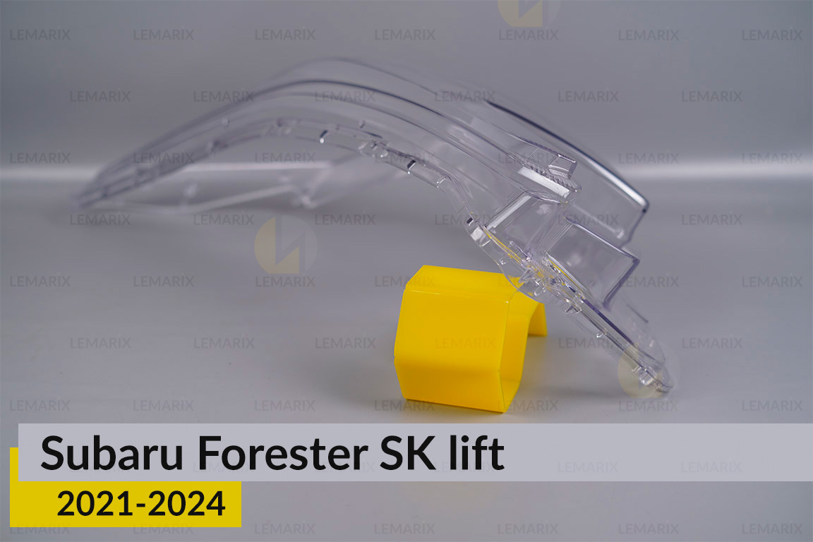 Стекло фары Subaru Forester SK (2021-2024) рест левое
