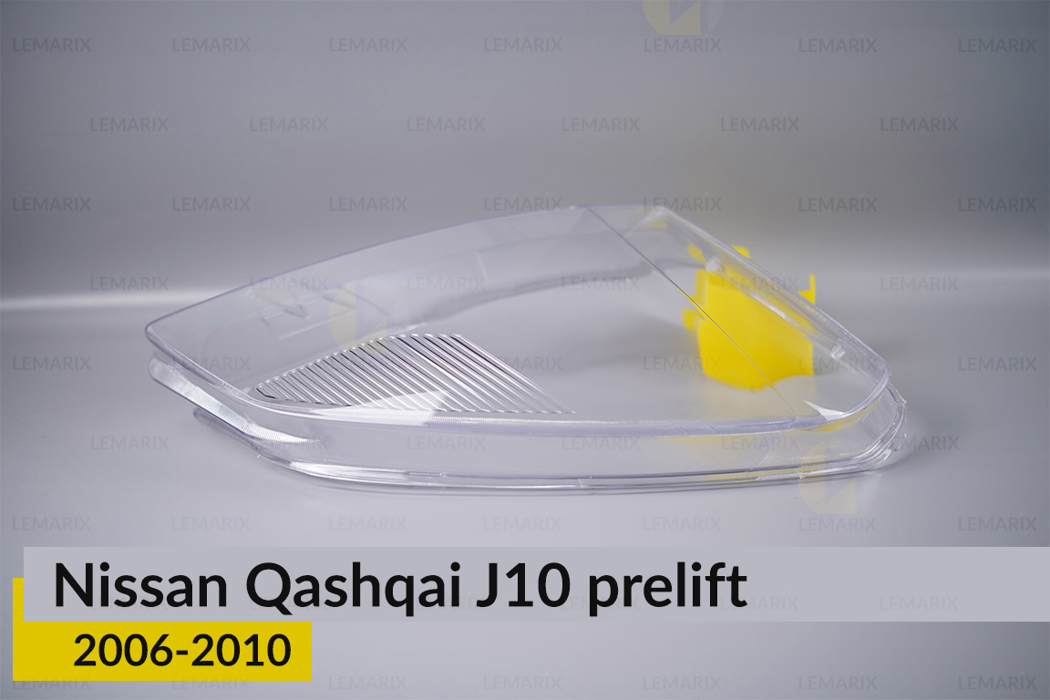Стекло фары Nissan Qashqai J10 (2006-2010) дорест правое