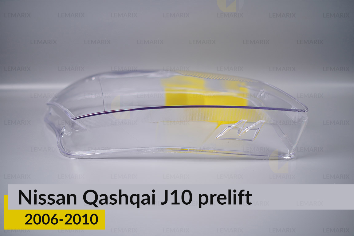 Стекло фары Nissan Qashqai J10 (2006-2010) дорест правое