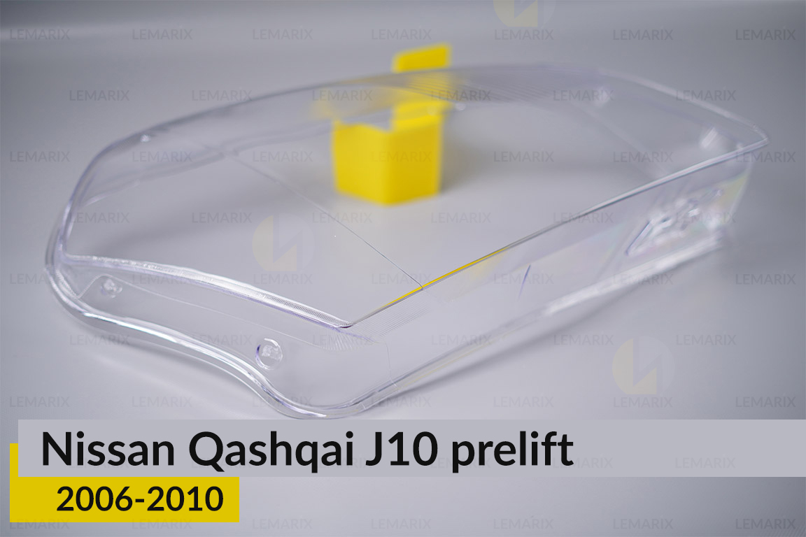 Стекло фары Nissan Qashqai J10 (2006-2010) дорест правое