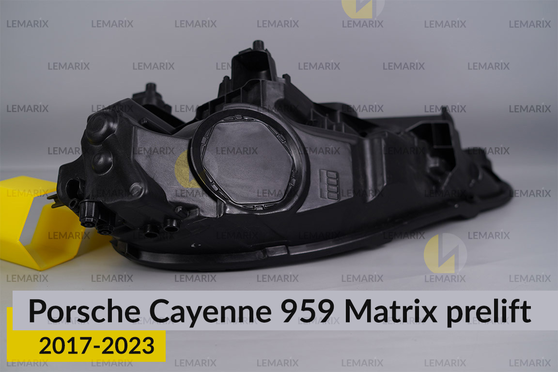 Корпус фари Porsche Cayenne 959 Matrix (2017-2023) дорест правий
