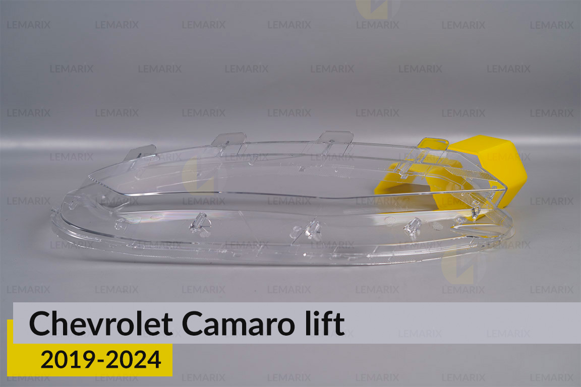 Стекло фары Chevrolet Camaro (2019-2024) рест правое