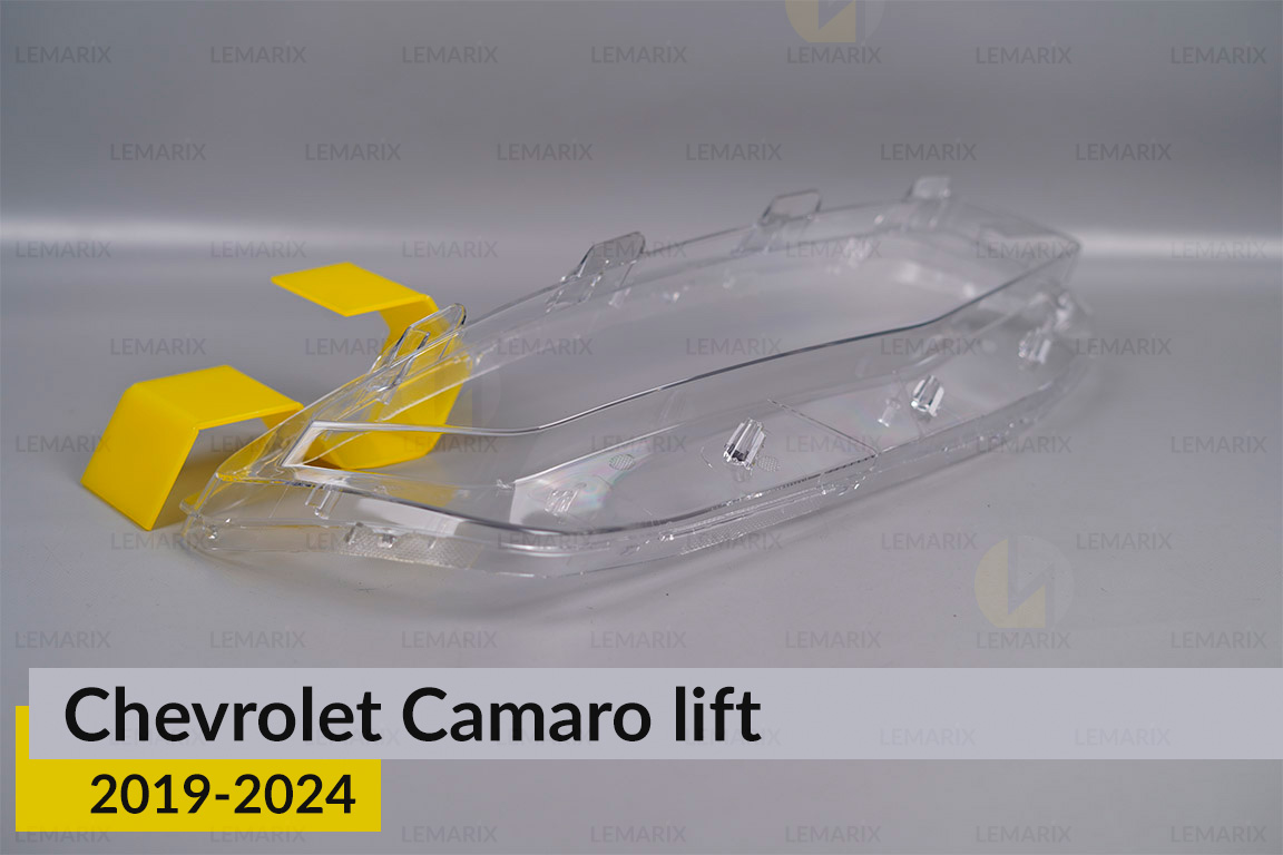 Стекло фары Chevrolet Camaro (2019-2024) рест правое
