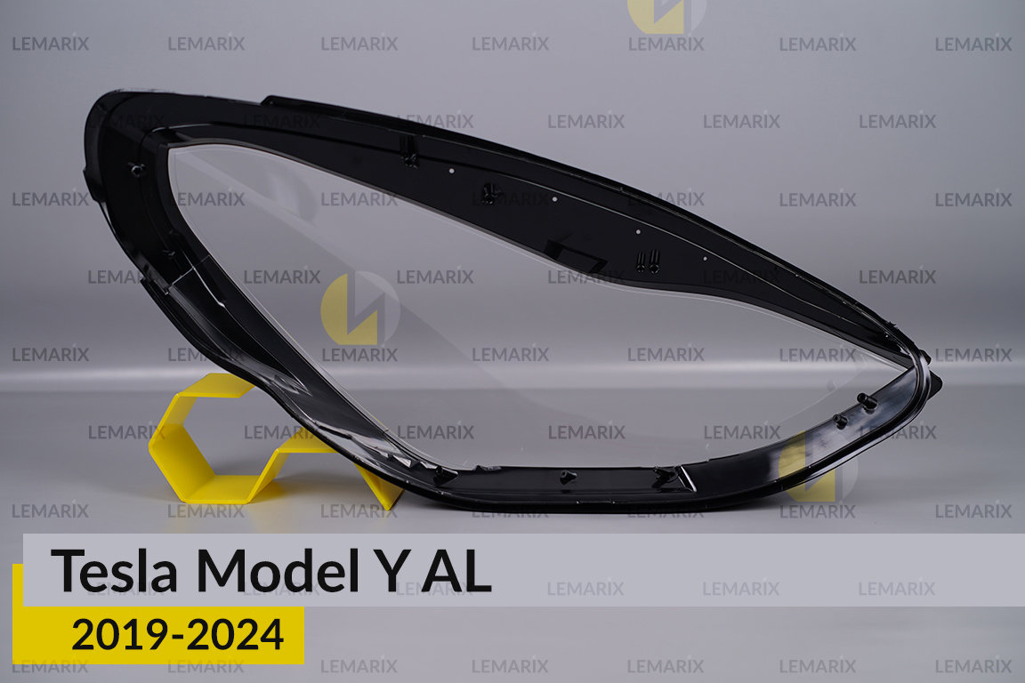 Скло фари Tesla Model Y AL (2019-2023) ліве