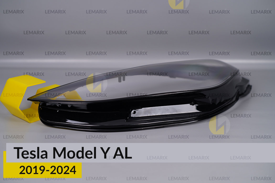 Скло фари Tesla Model Y AL (2019-2023) ліве