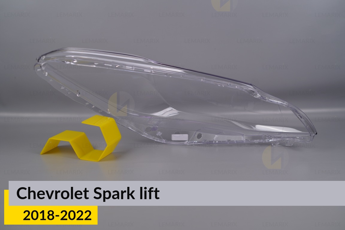 Стекло фары Chevrolet Spark (2018-2022) рест левое