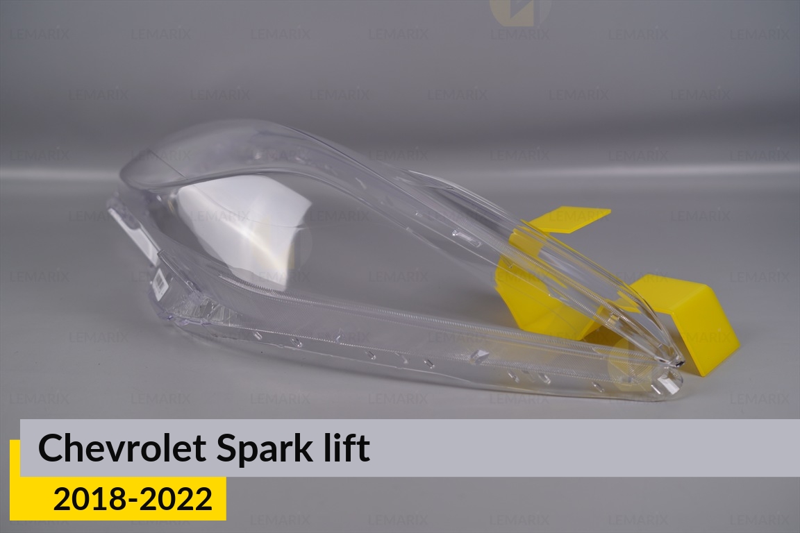 Стекло фары Chevrolet Spark (2018-2022) рест левое