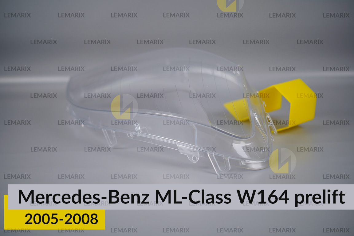 Стекло фары Mercedes-Benz ML-Class W164 (2005-2008) дорест правое