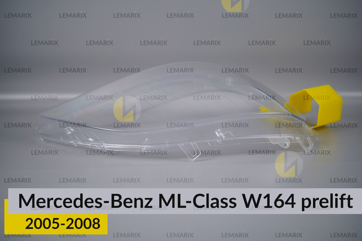 Стекло фары Mercedes-Benz ML-Class W164 (2005-2008) дорест правое
