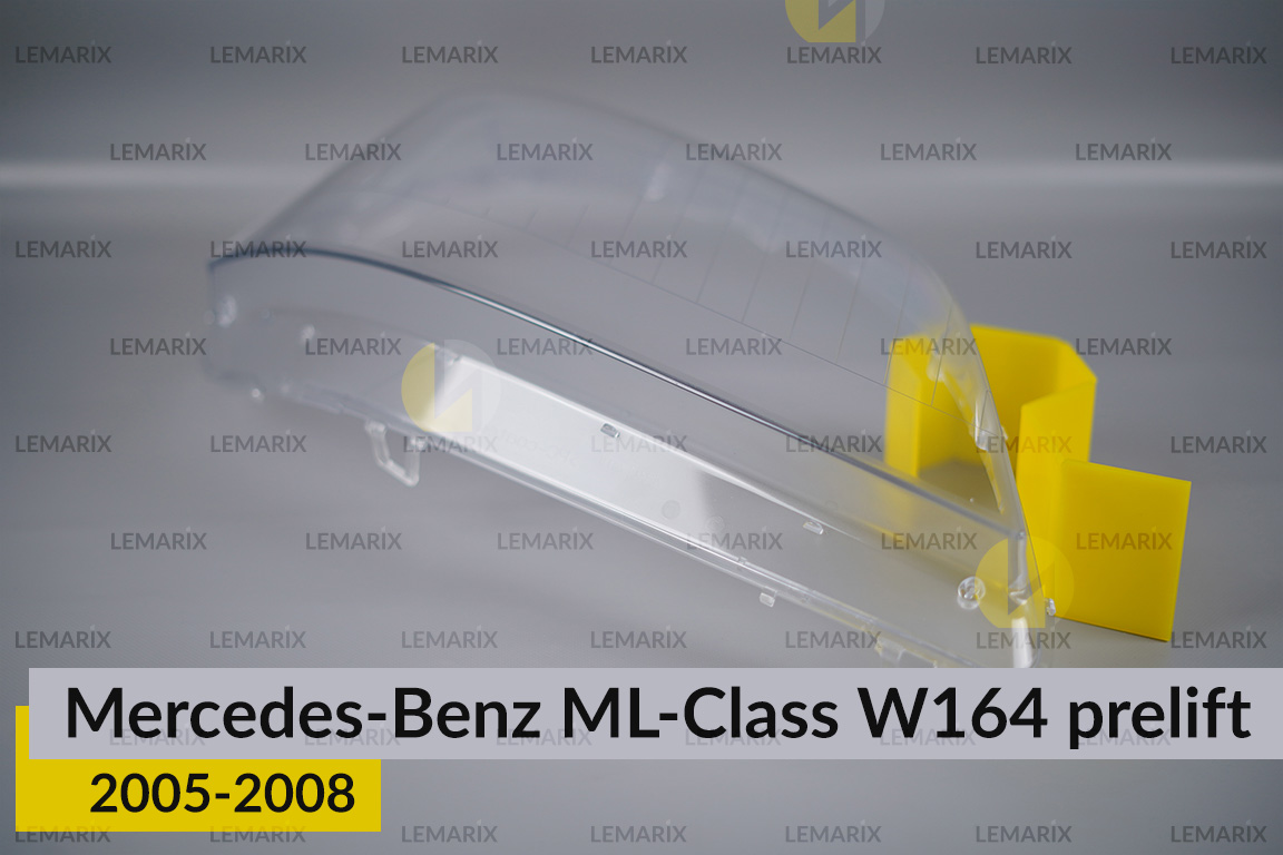 Стекло фары Mercedes-Benz ML-Class W164 (2005-2008) дорест правое