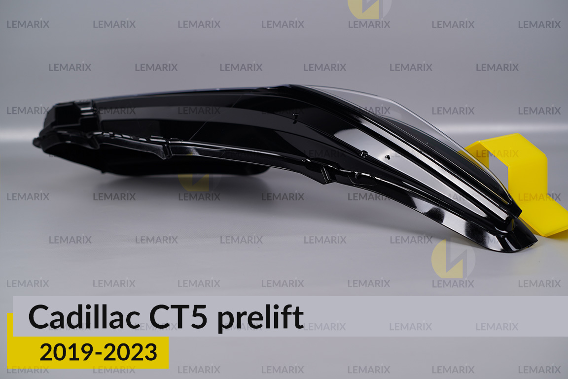 Скло фари Cadillac CT5 (2019-2023) дорест праве
