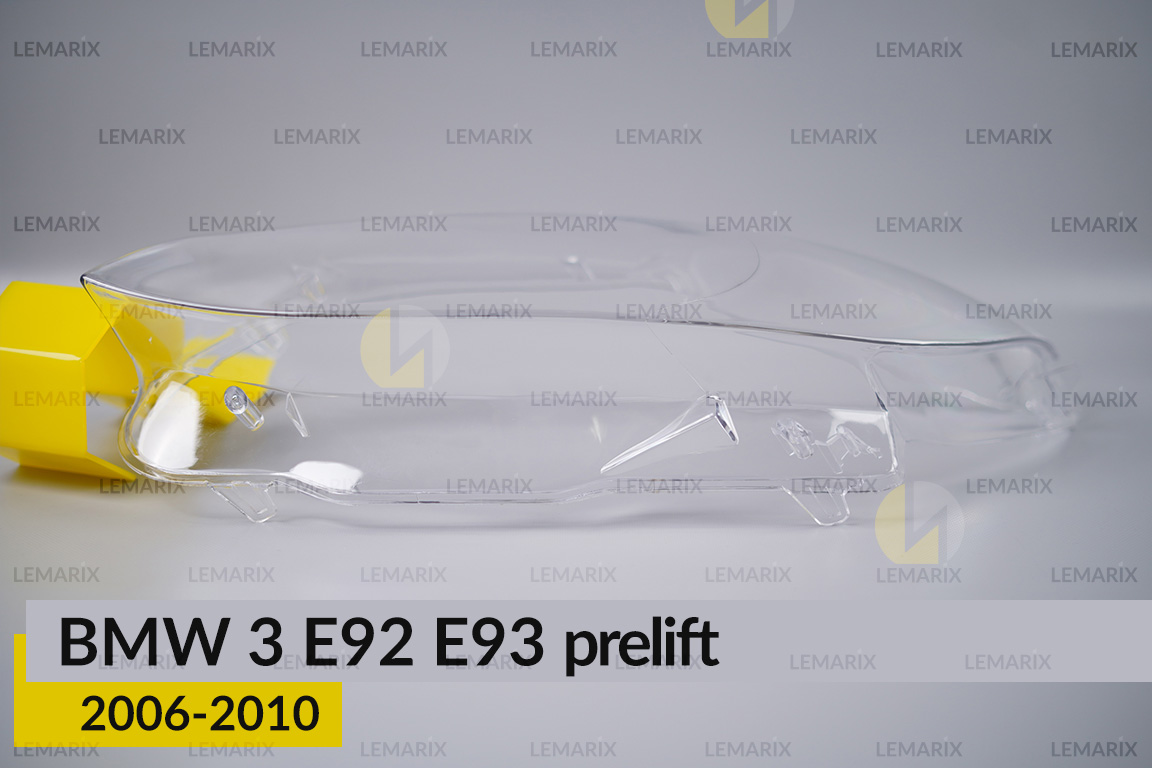 Стекло фары BMW 3 E92 E93 (2006-2010) дорест левое