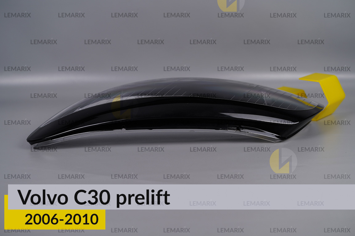 Скло фари Volvo C30 (2006-2010) дорест ліве