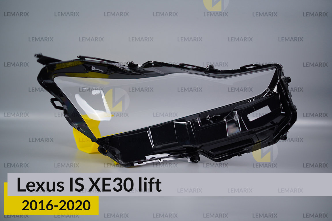 Скло фари Lexus IS XE30 (2016-2020) рест ліве