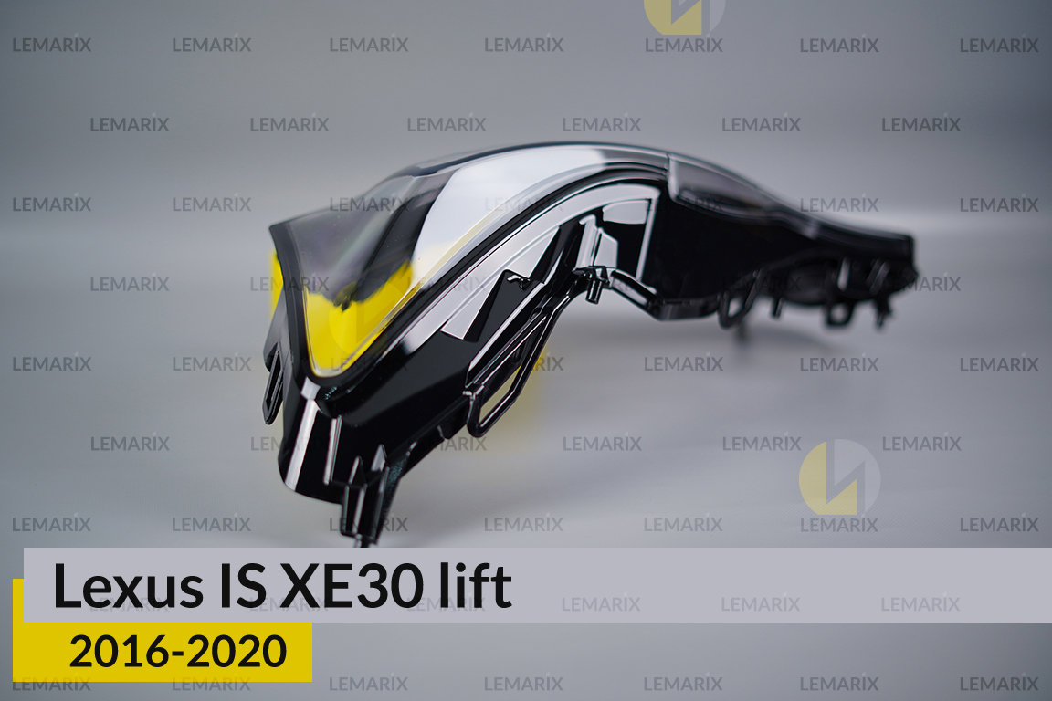 Скло фари Lexus IS XE30 (2016-2020) рест ліве