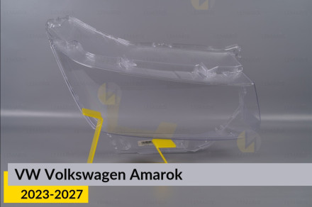 Стекло фары VW Volkswagen Amarok (2023-2027) правое