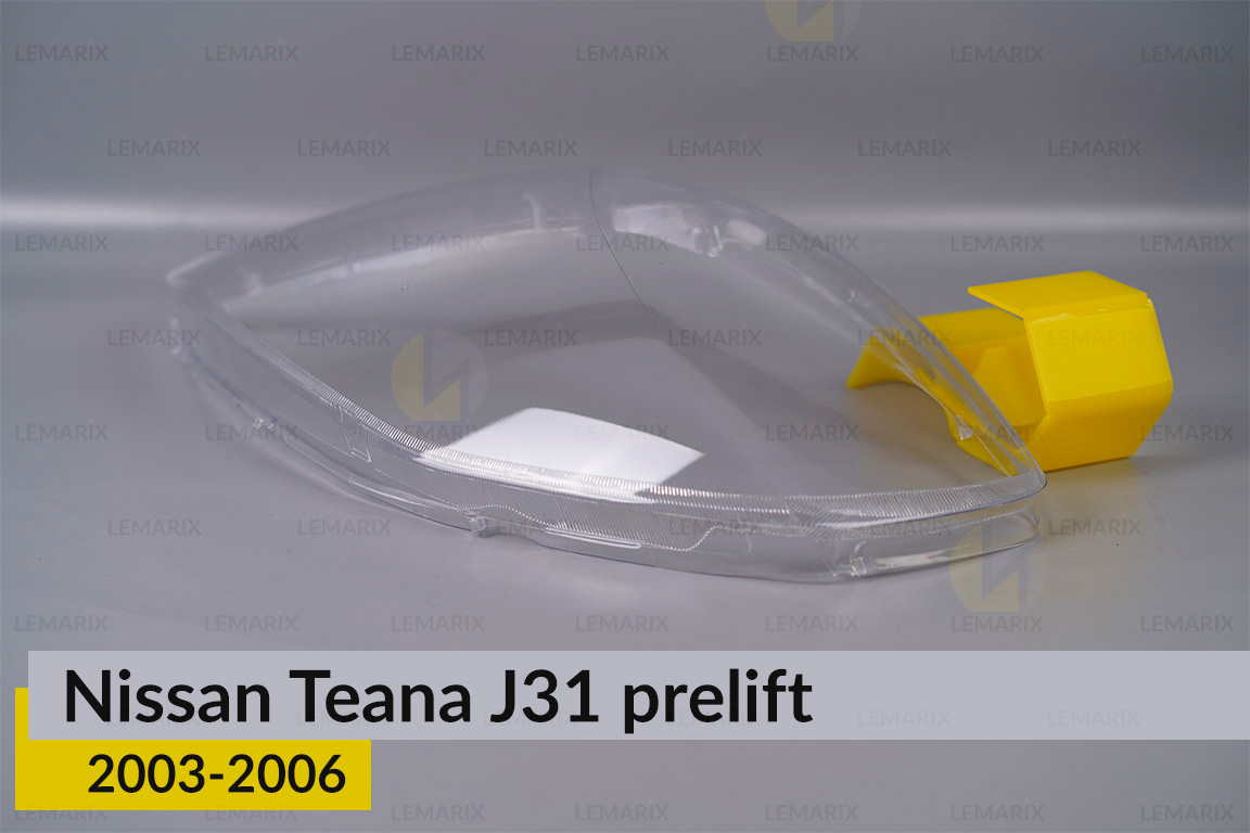 Стекло фары Nissan Teana J31 (2003-2006) дорест правое