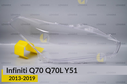 Стекло фары Infiniti Q70 Y51 (2013-2019) правое