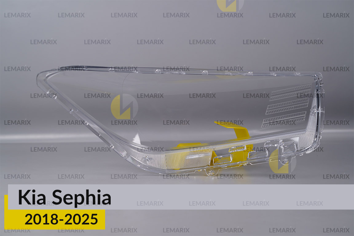 Стекло фары Kia Sephia (2018-2026) левое