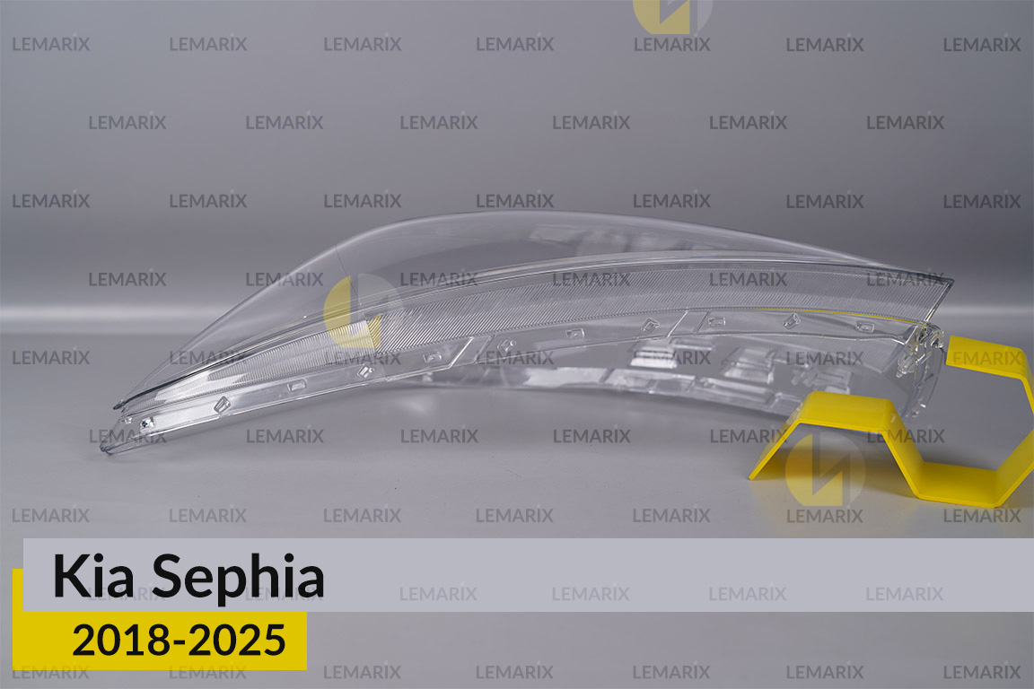Стекло фары Kia Sephia (2018-2026) левое