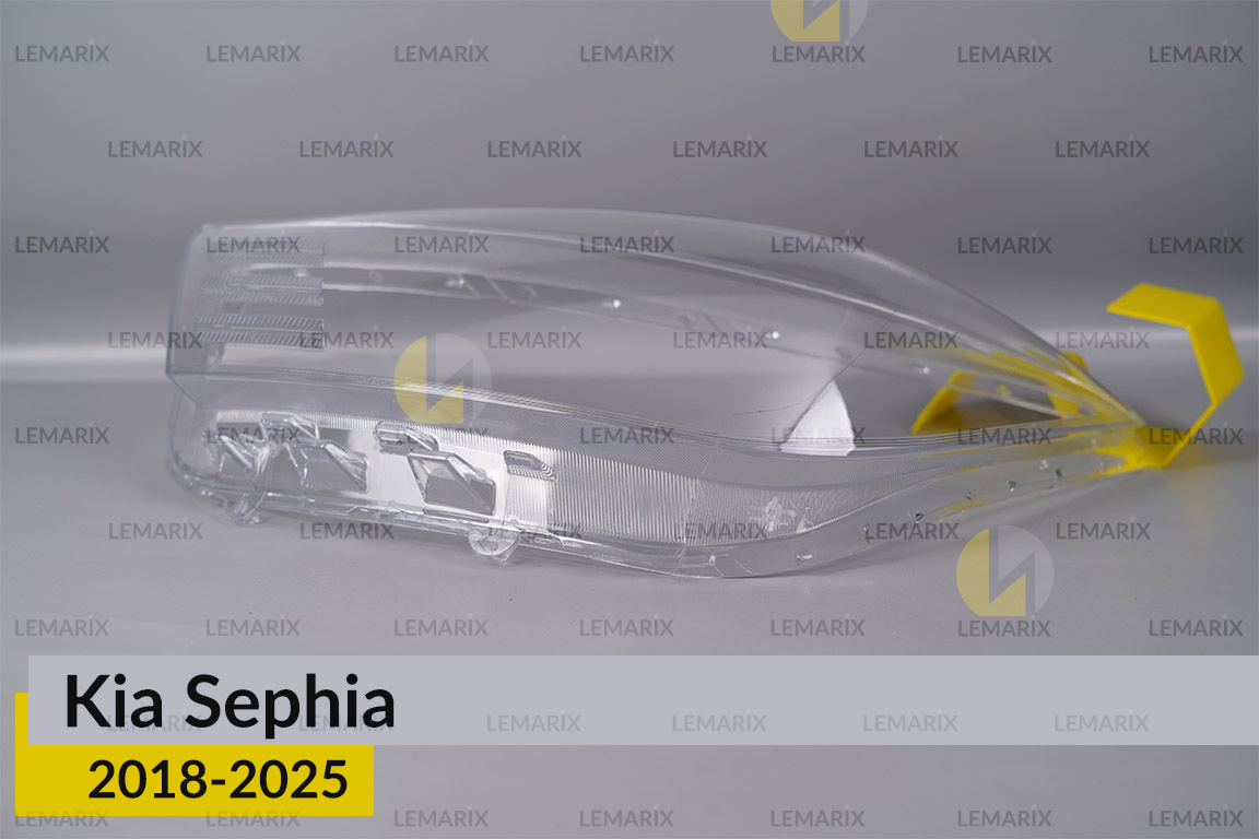 Стекло фары Kia Sephia (2018-2026) левое