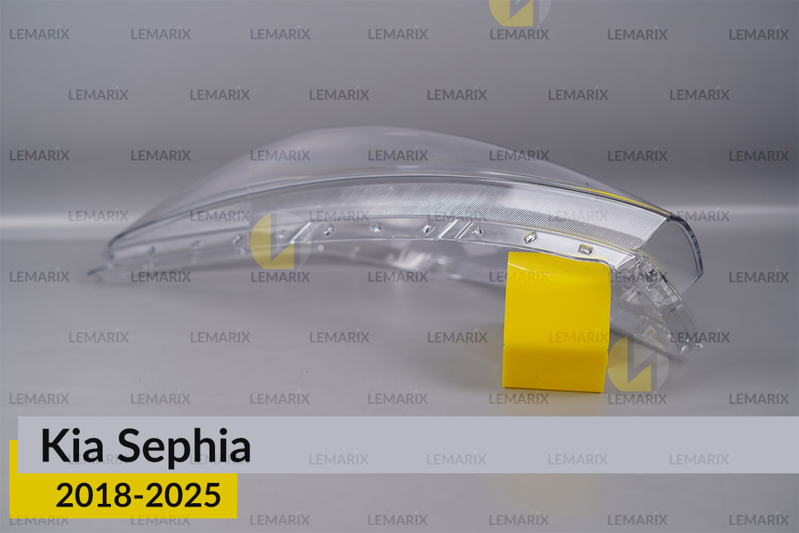 Стекло фары Kia Sephia (2018-2026) левое