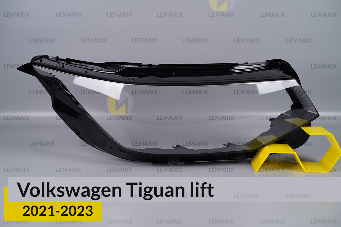 Стекло фары VW Volkswagen Tiguan (2021-2023) рест правое