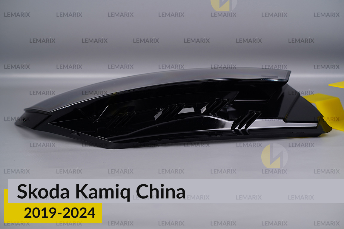 Стекло фары Skoda Kamiq China (2019-2024) правое
