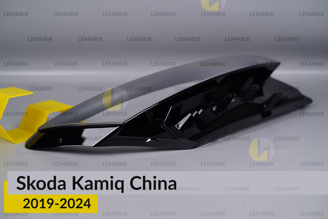 Стекло фары Skoda Kamiq China (2019-2024) правое