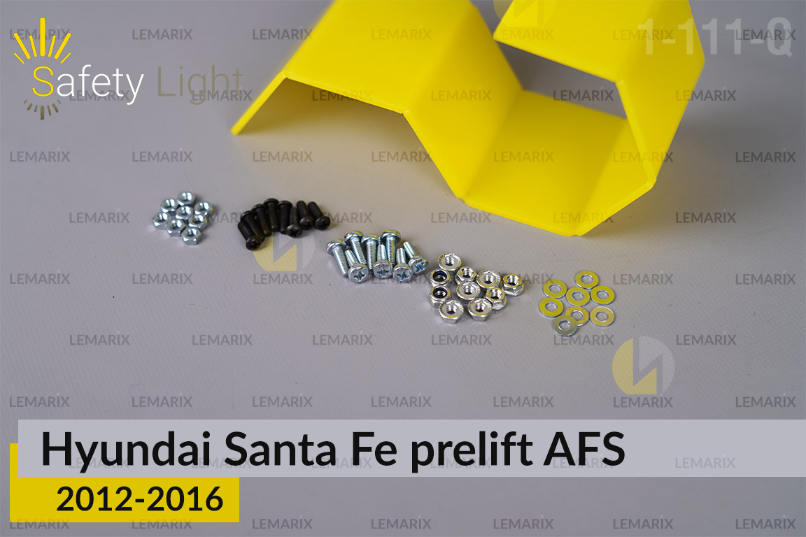 Перехідна рамка для Hyundai Santa Fe AFS (2012-2016) дорест