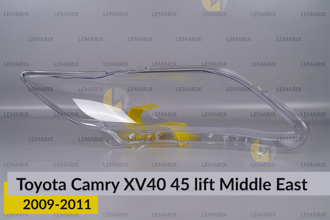 Скло фари Toyota Camry XV40 45 M. East (2009-2011) рест ліве