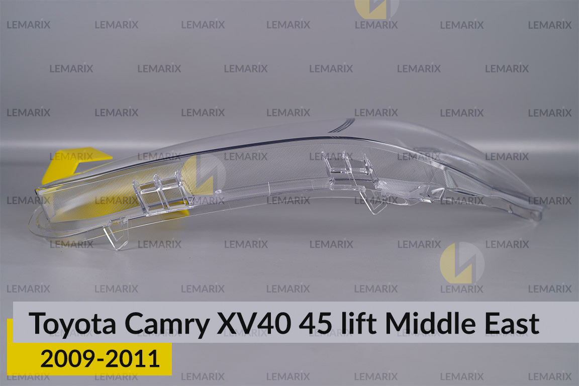 Скло фари Toyota Camry XV40 45 M. East (2009-2011) рест ліве