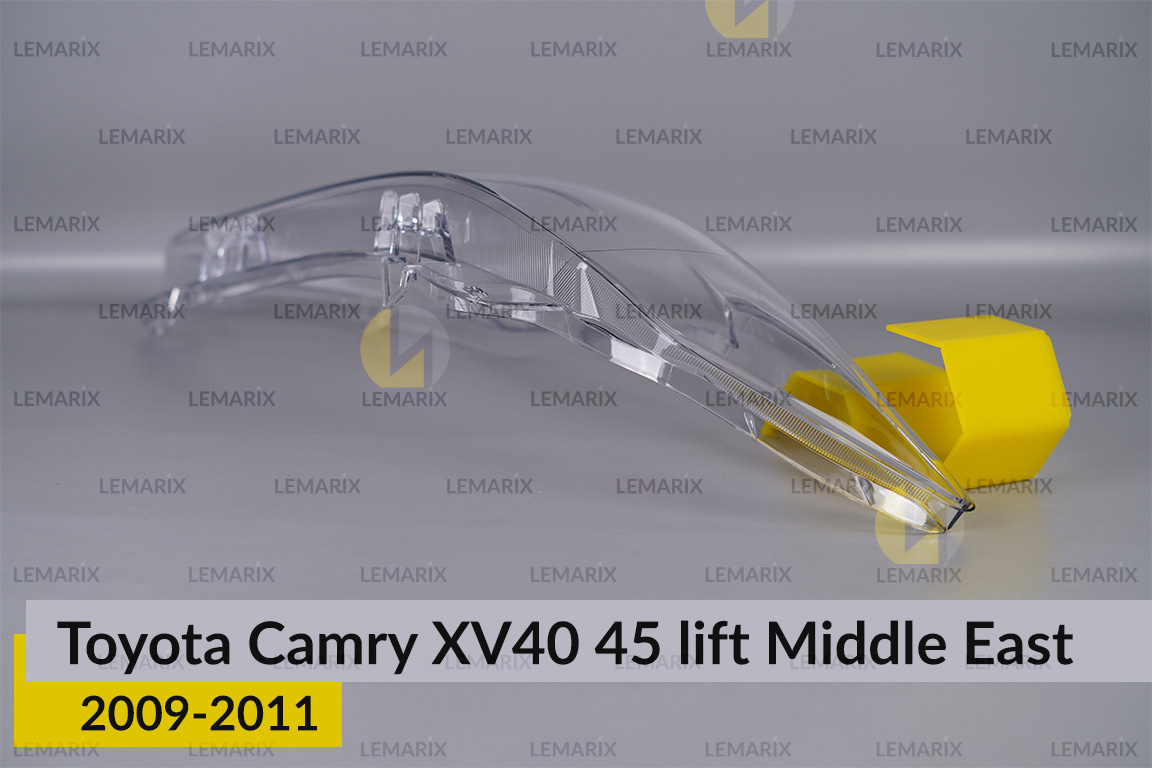 Скло фари Toyota Camry XV40 45 M. East (2009-2011) рест ліве