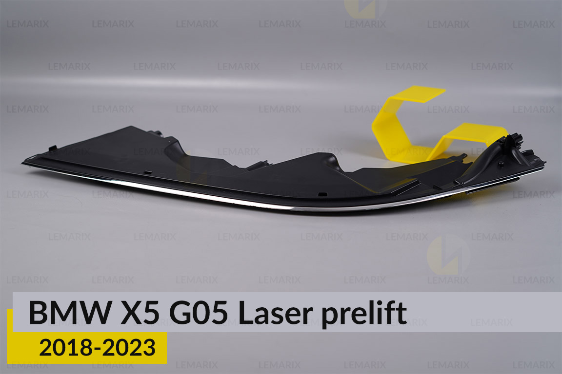Декоративна маска під світловод верхня BMW X5 G05 Laser (2018-2023) дорест права